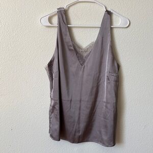 Pleione Lavender Satin Camisole